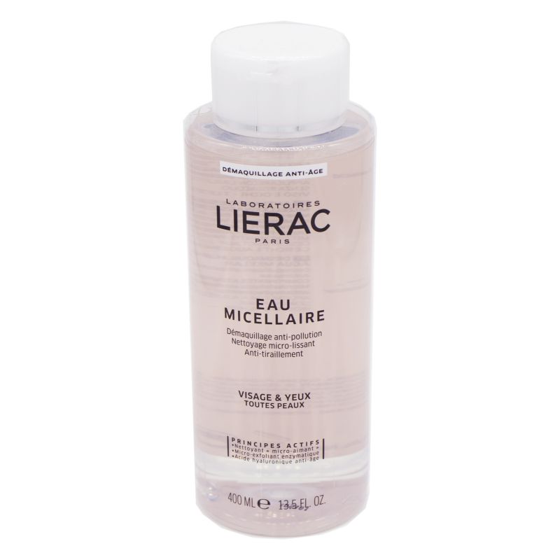 Lierac Demaquillant Eau Micellaire Ml Sans Rin Age Visage Et Yeux