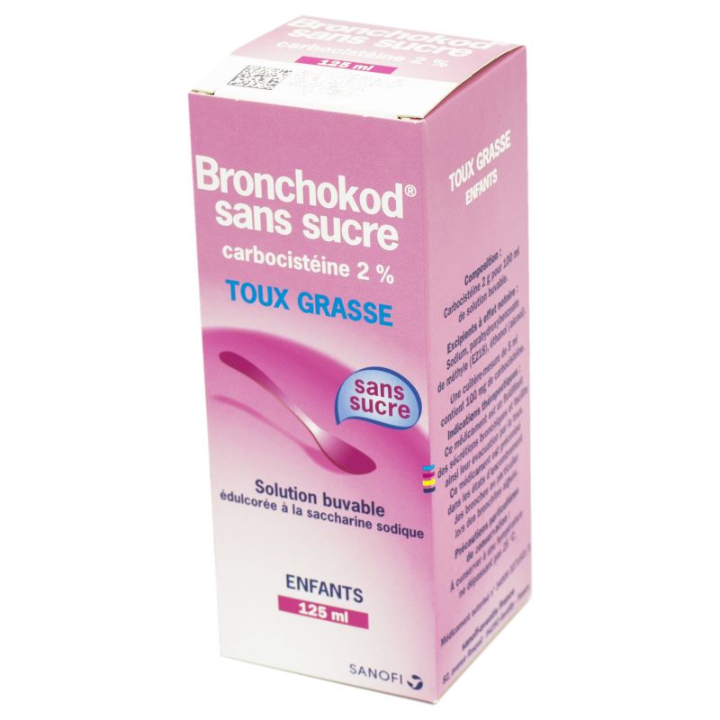 BRONCHOKOD SIROP SANS SUCRE ENFANT Pharmacie Du Centre 80300 ALBERT 34