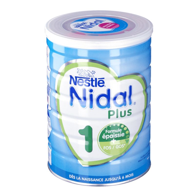 Nidal Plus Formule Paissie Fos Gos Fibres Lait En Poudre E