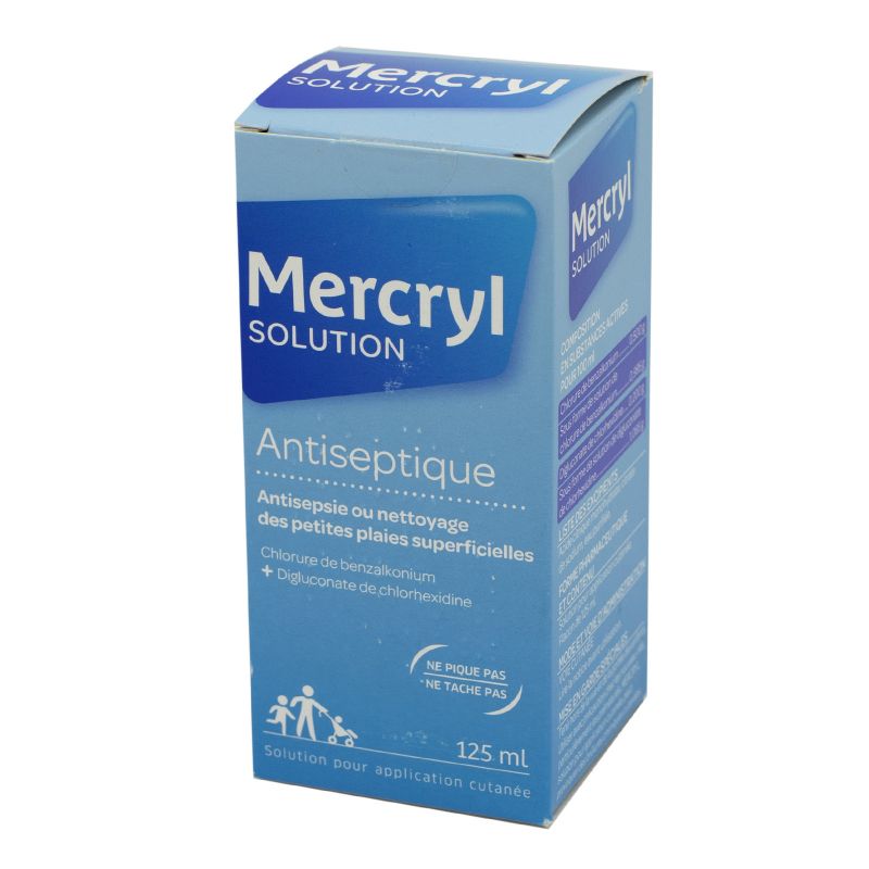 Mercryl Solution Pour Application Cutan E Ml Menarini Pharmacie D