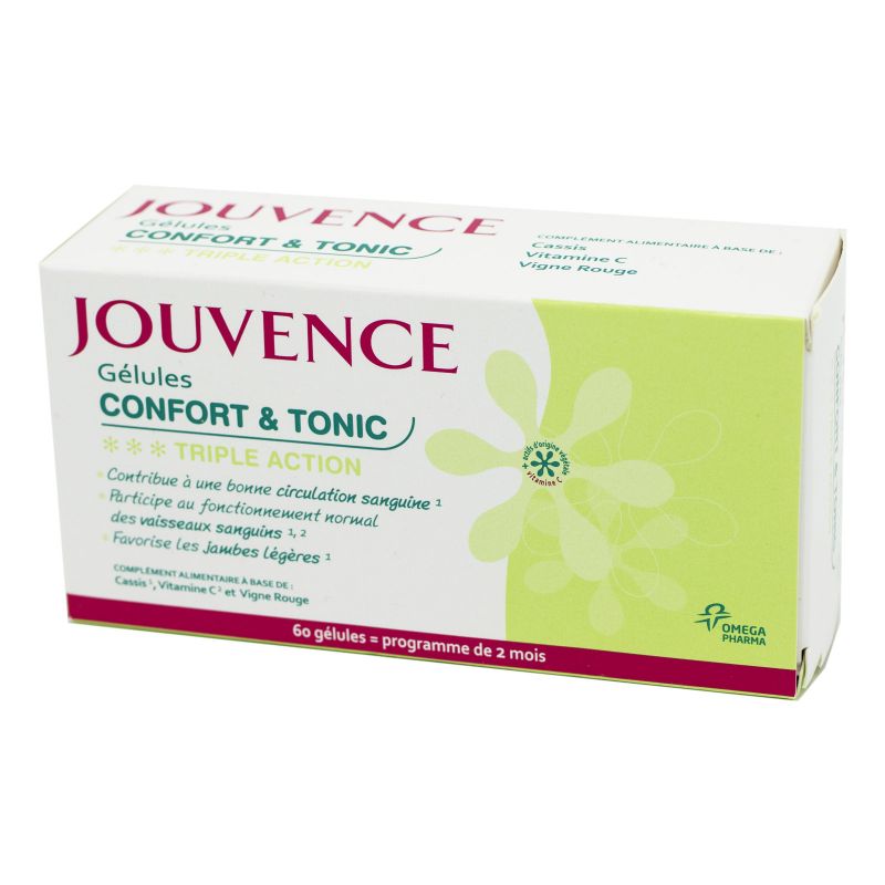 Jouvence Confort Et Tonic G Lules Triple Action Circulation