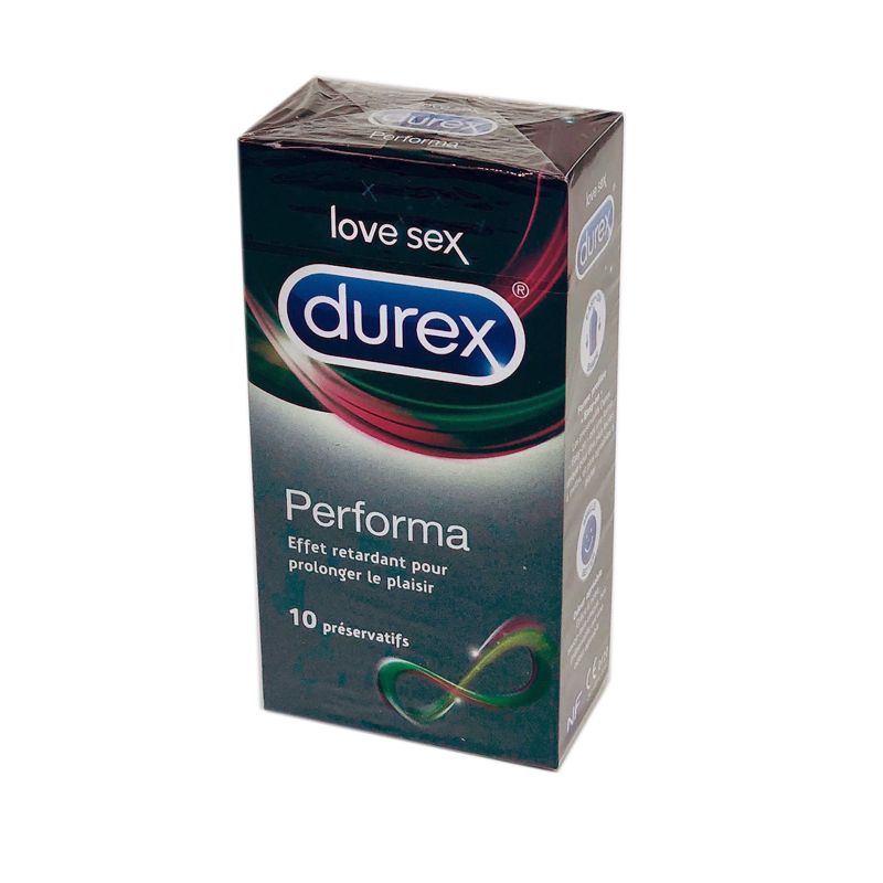 Durex Love Sex Durex Performa Préservatif à Effet Retardant Pour Pro 