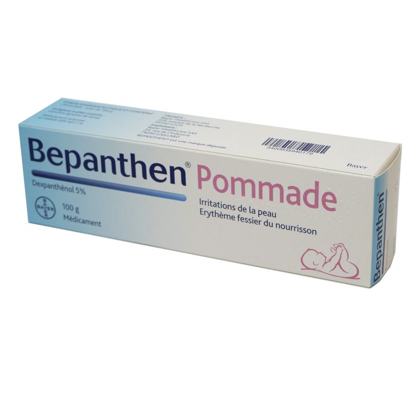 BEPANTHEN Pommade Dexpanthénol 5% - 100 g - Irritations de la Peau ...