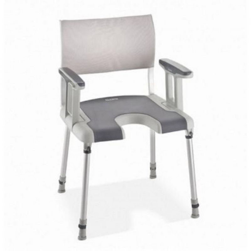 ORKYN INVACARE Chaise de Douche Fixe SORRENTO avec Accoudoirs et