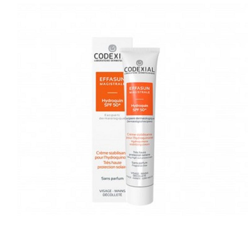 CODEXIAL EFFASUN Hydroquin SPF50+ Crème Stabilisante (Hydroquinone ...