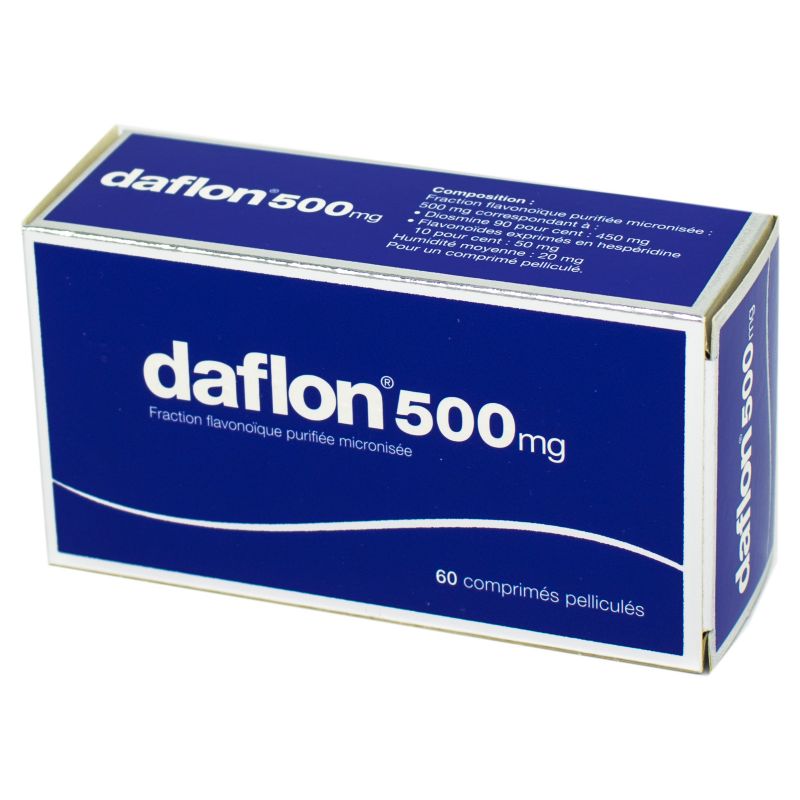 Daflon 500 Mg Kegunaan - Daflon 500 mg 60 Comp. Piernas cansadas