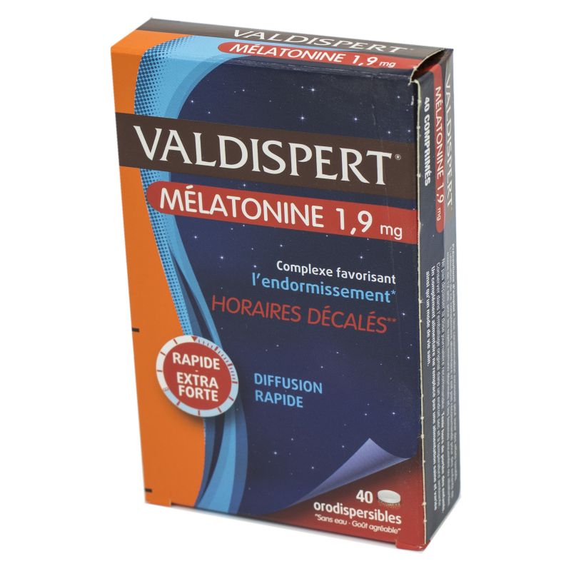 VALDISPERT MELATONINE 1.9 mg - Compléménet Alimentaire à Diffusion Rap