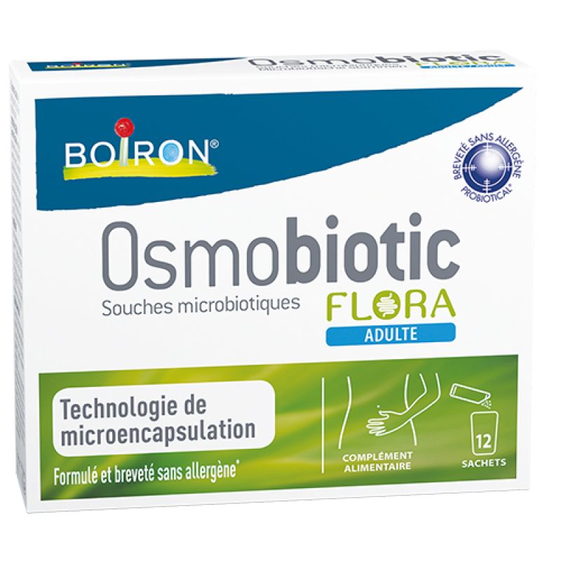 OSMOBIOTIC Flora Adulte 12 Sachets  Probiotiques Microencapsulés