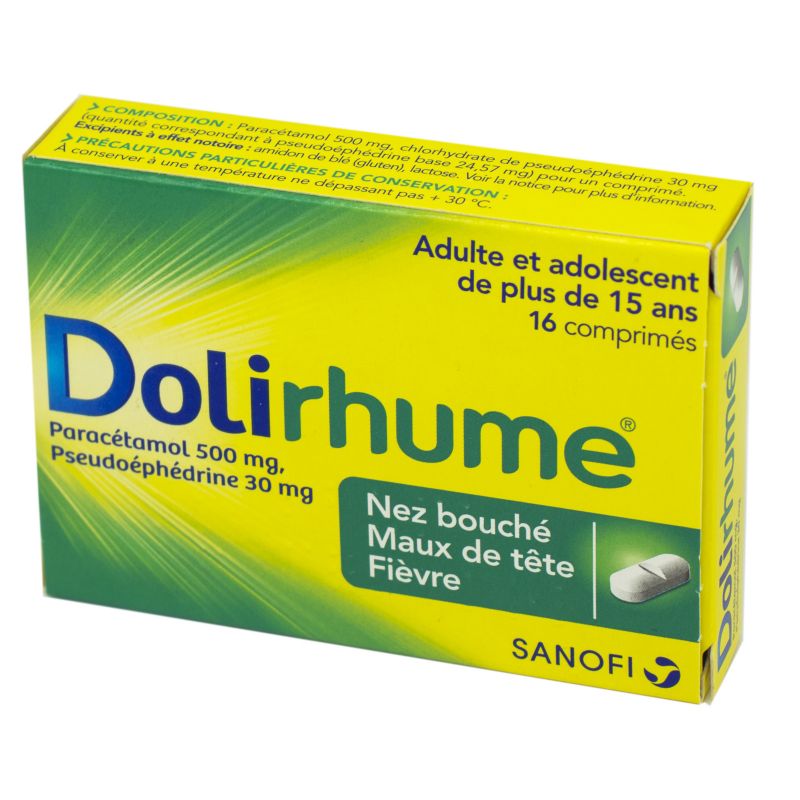 Dolirhume Comprimes Pharmacie Du Centre 80300 Albert 3400934125591 34