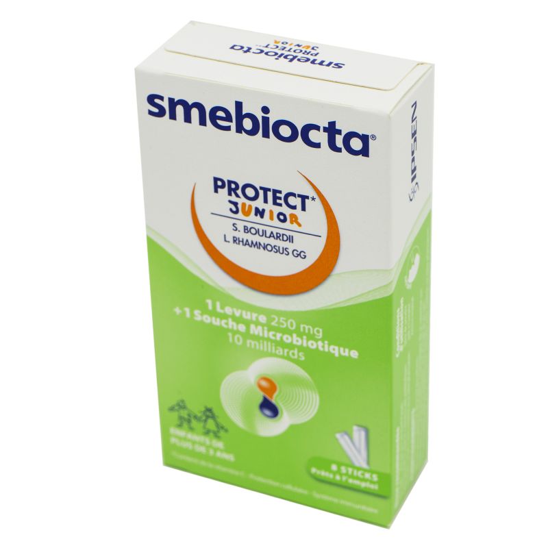 IPSEN  SMEBIOCTA PROTECT Junior 8 Sticks dès 3 Ans  Probiotiques