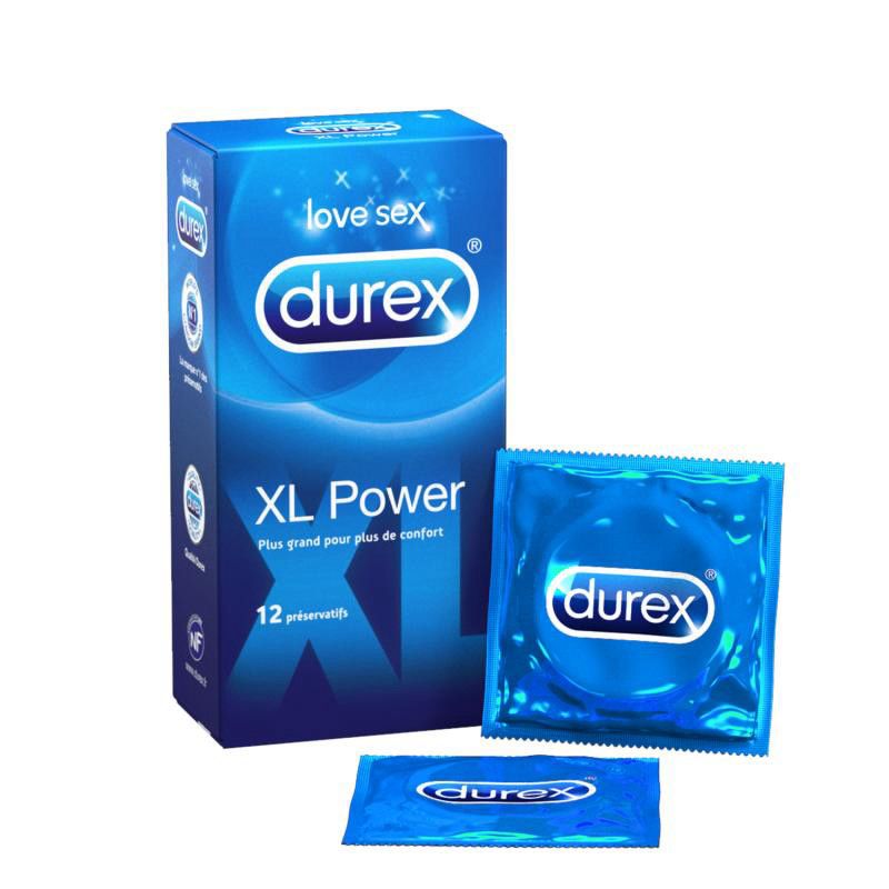 Durex Love Sex Durex Xl Power Le Plus Grand Préservatif Pour Un Co 