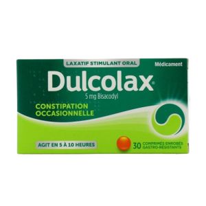 Dulcolax 5 mg, 30 comprimés enrobés gastro-résistants