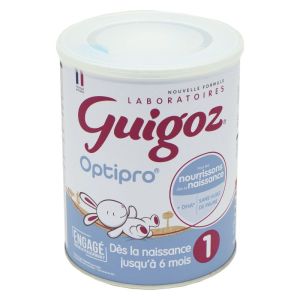 GUIGOZ CROISSANCE 3 OPTIPRO - DÈS 12 MOIS - Lait de croissance en poudre de  12 mois à 3 ans - BAG IN BOX (2 sachets de 600g)