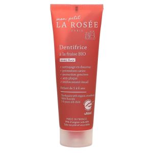 Mon Petit La Rosée Dentifrice enfant à la fraise 1-6 ans 50ml