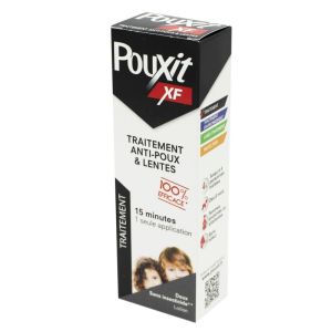 Pouxit Flash Traitement poux & lentes 5 minutes. 150ml + 30ml OFFERT