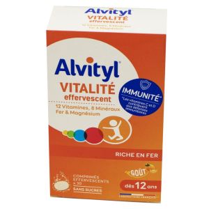 Alvityl - Gommes Vitalité - 8 vitamines et 2 minéraux – Saveurs naturelles  de fruit - Dès 4 ans - 60 gommes : : Hygiène et Santé