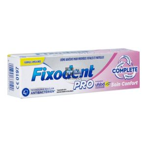 FIXODENT Pro Plus Anti Bactérien - Menthe Fraîche - T/40g