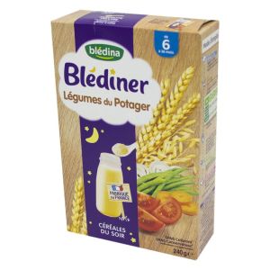 BLEDINA - Blédine - Céréales Bébé Petit-déjeuner - Multi-Céréales - Sans  sucre ajouté - Dès 6 mois - Pack de 6x400g : : Epicerie