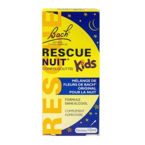 Rescue nuit Kids gouttes 10ml bach