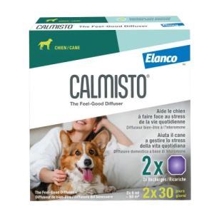 ELANCO - CALMISTO - ANTI STRESS POUR CHIEN - RECHARGE - PARFUM LAVANDE - 2 X 6 ML