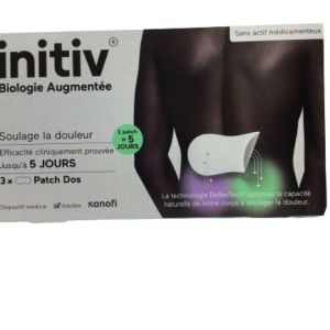 SANOFI - Initiv Soulage la douleur jusqu'à 5 jours - 3 PATCH Dos - 366479806587