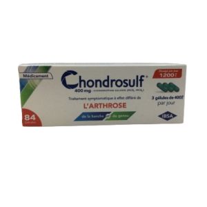 Chondrosulf 400 mg, 84 gélules