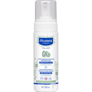 MUSTELA Croûtes de Lait 150ml - Shampooing Mousse Nourrisson