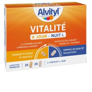 ALVITYL VITALITE JOUR - NUIT 40 comprimés