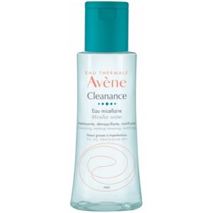 AVENE CLEANANCE - Eau Micellaire sans rinçage - Hygiène du Visage et des Yeux - Peaux sensibles gras - 3282770207798