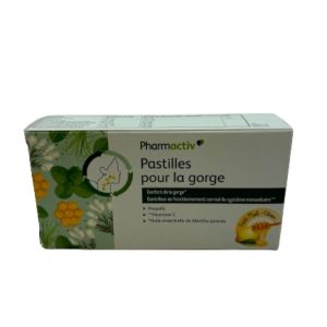 PHARMACTIV - Pastille pour la gorge - 24 Pastilles - 5051089984960