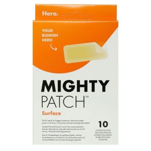 SOFIBEL - Mighty Patch Surface 10 patchs hydrocolloïdes anti-acné zones étendues - 5010724000496
