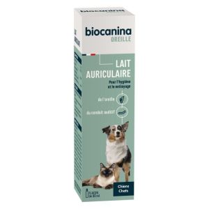 BIOCANINA ORL Lait Nettoyant Auriculaire pour Chiens et Chats - Fl/90ml