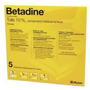 BETADINE Scrub 4% - solution 125 ml - Pharmacie Sainte Marie