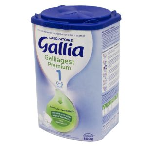 Lait Bébé en poudre Galliagest 2 Premium, 2ème âge, 6 à 12 mois