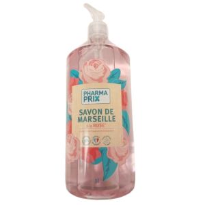 PHARMACTIV / PHARMAPRIX - Savon de marseille à la rose - Fl/1L