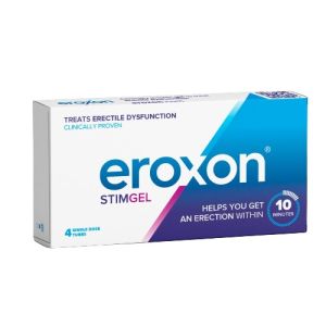 EROXON STIMGEL - 4 tubes unidoses - Aide à avoir une érection en 10 minutes - 8711744055509