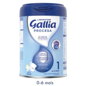 GALLIA CALISMA 1 Relais 400g, Lait en Poudre 1er Age pour Nourrissons de 0  à 6 Mois - 3041091477651