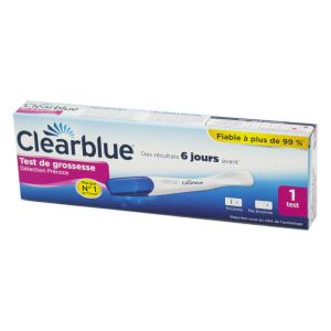 CLEARBLUE EARLY Test de Grossesse Détection Précoce - Résultats 6 Jours Avant la Date de Retard des