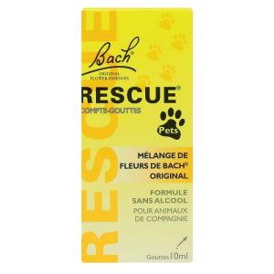 Rescue Pets 10ml fleurs de bach