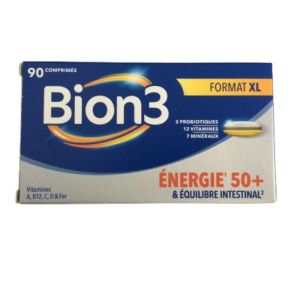 BION 3 VITALITE 50+ (ex SENIORS) - 90 comprimés à avaler