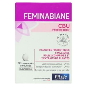 PILEJE - Feminabiane CBU - 30 comprimés