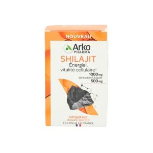 ARKOPHARMA - Arkogélules® Shilajit - Energie vitalité cellulaire - bte/60