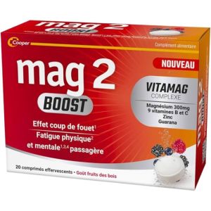 COOPER - Mag2 Boost effervescents 3614810009459