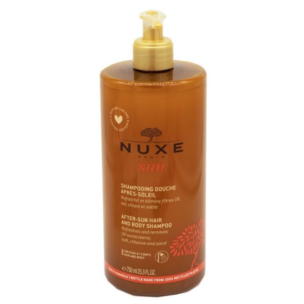 Nuxe - Huile Lactée Capillaire Protectrice Hydratante NUXE SUN Flacon Pompe  100 ml - Protection