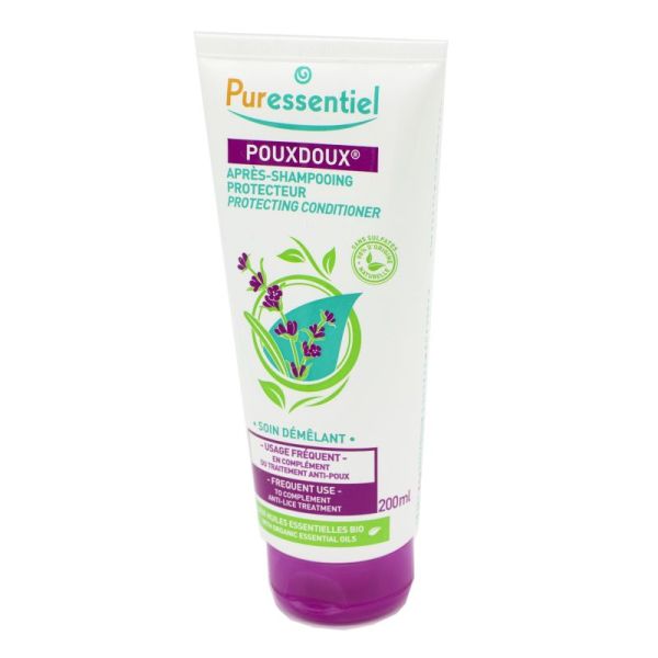 Puressentiel - Anti Poux - Shampoing Pouxdoux - Certifié Bio - Idéal en  complément du traitement anti-poux - Usage quotidien - 200 ml