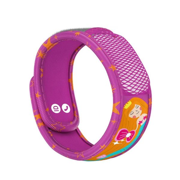 Parakito Kids Bracelet Sirene Bracelet Anti Moustiques Rechargeable Enfant De 3 A 7 Ans Bte 1