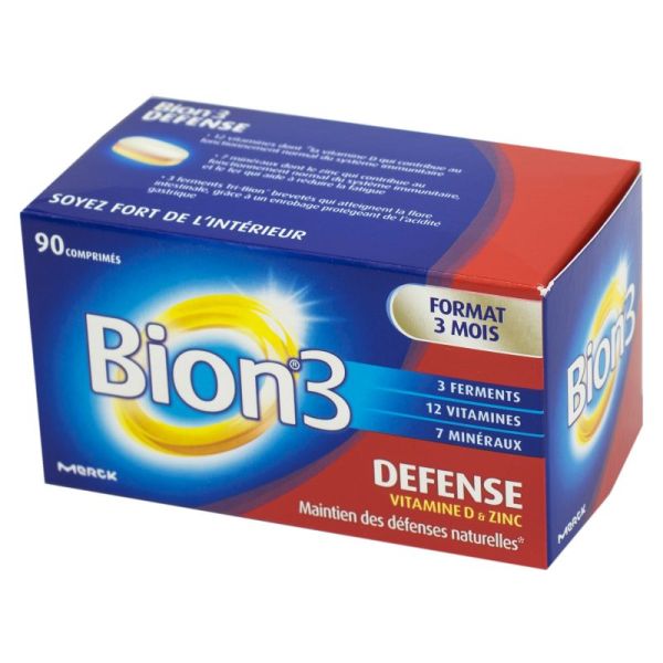 BION 3 DEFENSE SENIOR OFFRE SPECIALE 90 COMPRIMES - Pharmacie