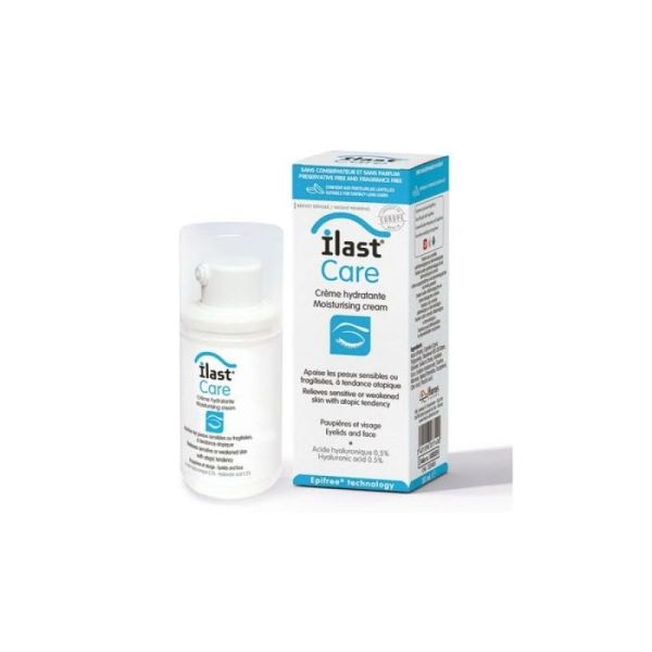 ILAST CARE 30ml - Crème pour Paupières Pathologiques (Sèches, Irritées, Fragilisées, Post-chirurgie)