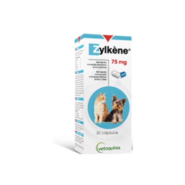VETOQUINOL Zylkene 75 mg - Boîte de 30 gélules