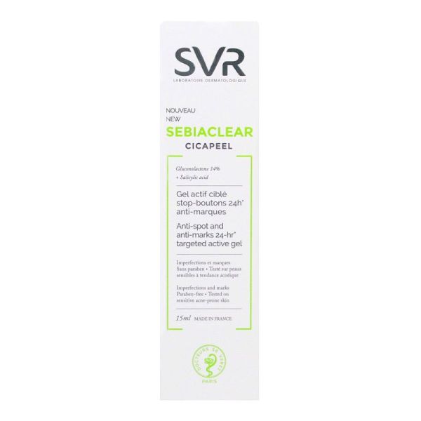 SVR Sebiaclear Cicapeel 15ml